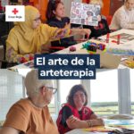 [Reportaje] «La arteterapia me aporta un tiempo para mí, para descubrirme más y seguir sorprendiéndome»: Actividades innovadoras y motivantes en Cruz Roja